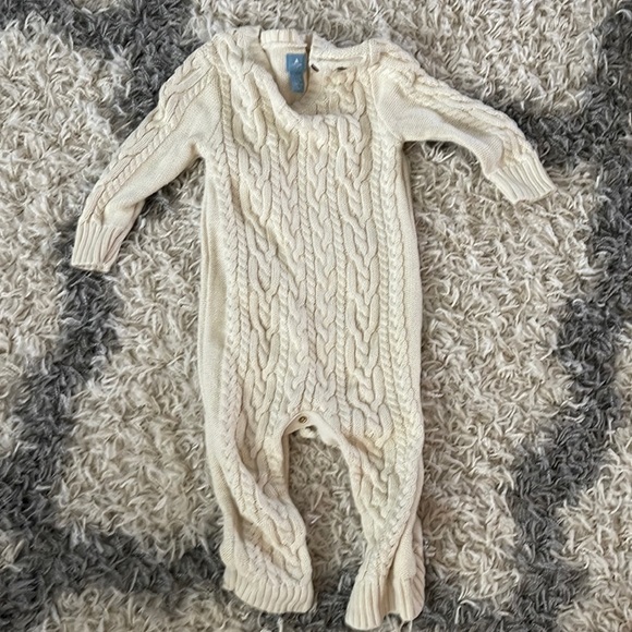 Ivory Cable-knit sweater baby gap 12-18 months - Picture 1 of 4